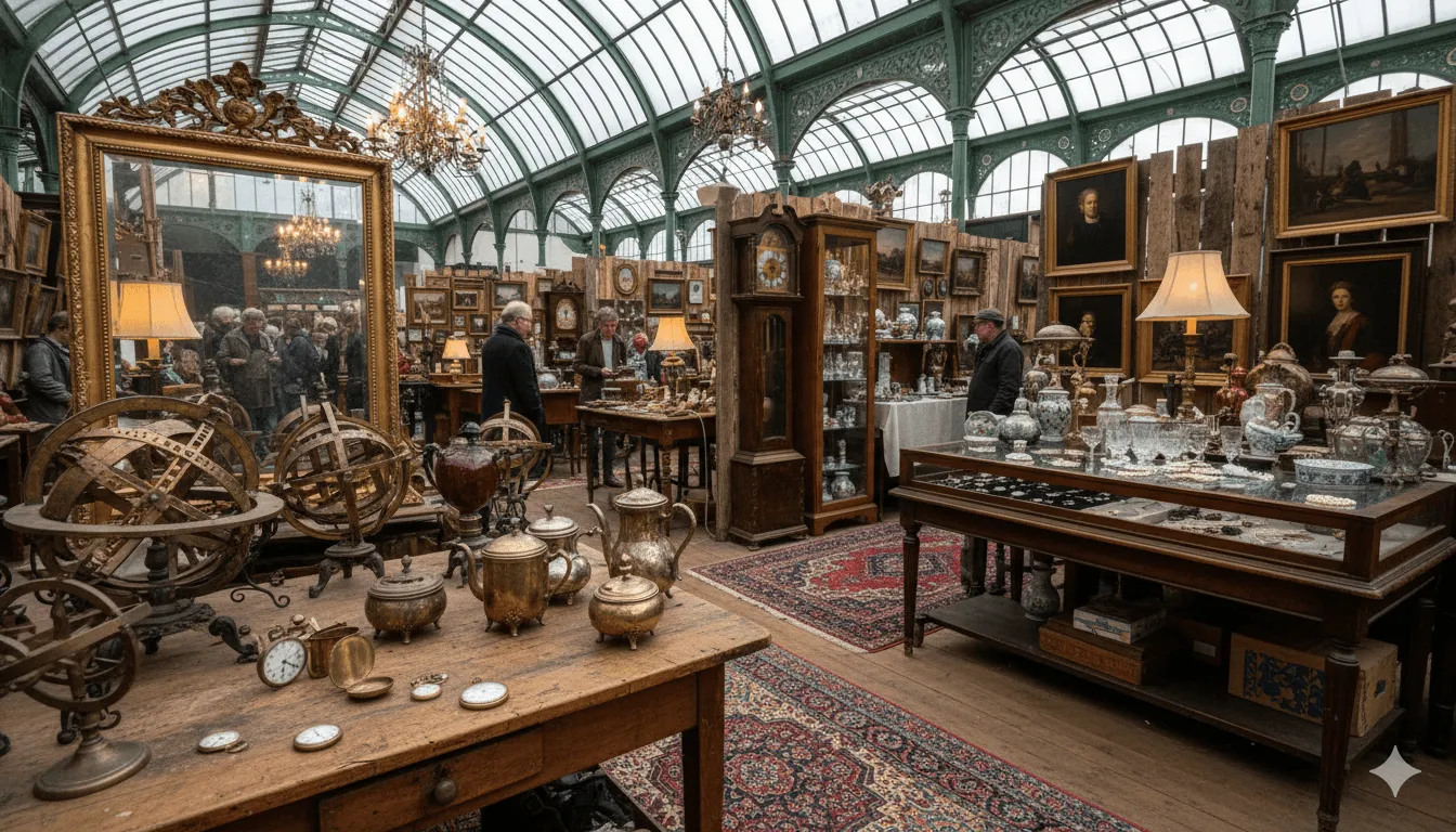 Antikmarked i Odense C - Antikmarked og designmarked  i Odense