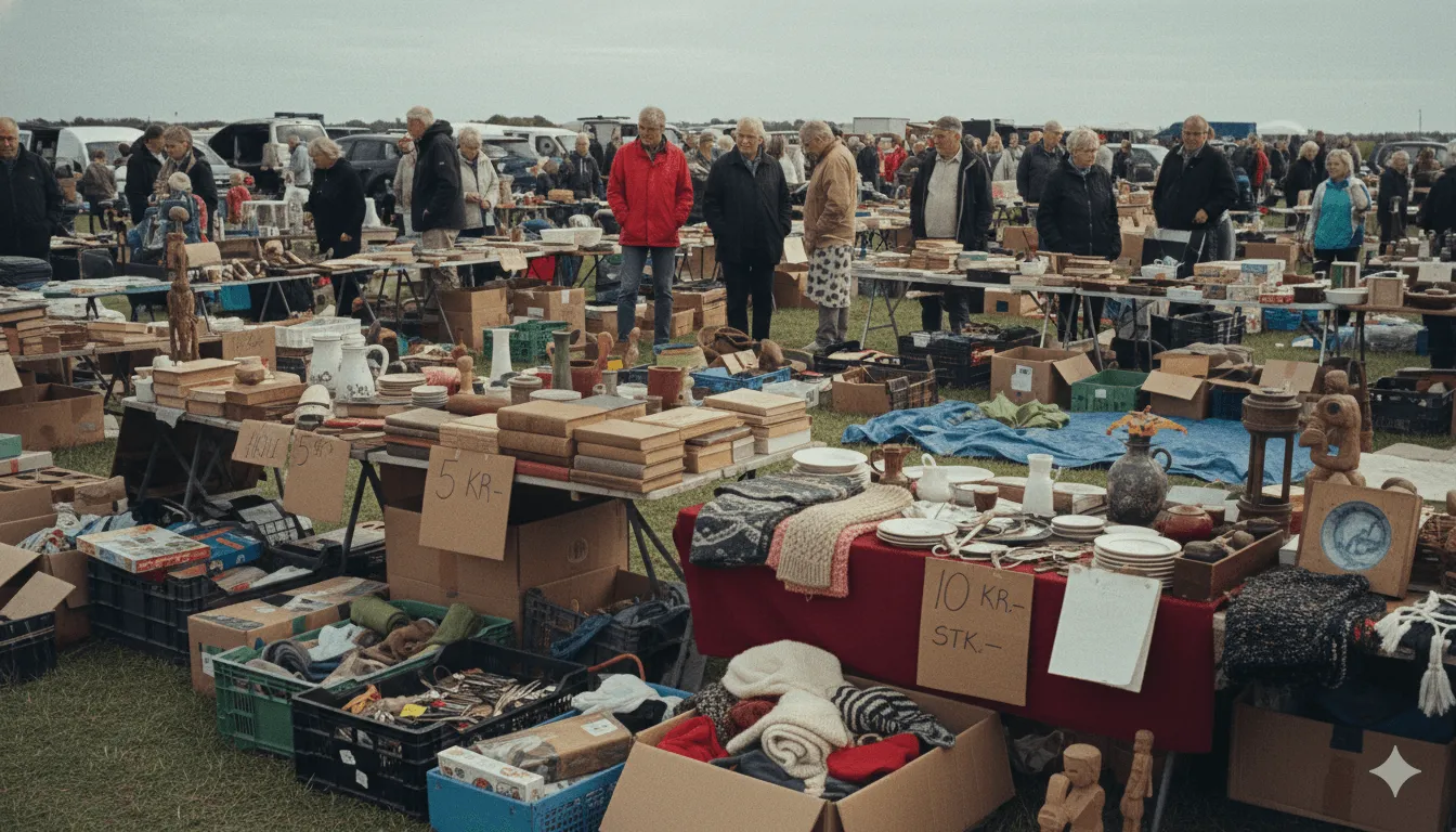 Bagagerumsmarked i Aarhus C - Bagagerumsmarked Godsbanen, Indendørs - private 10. sæson