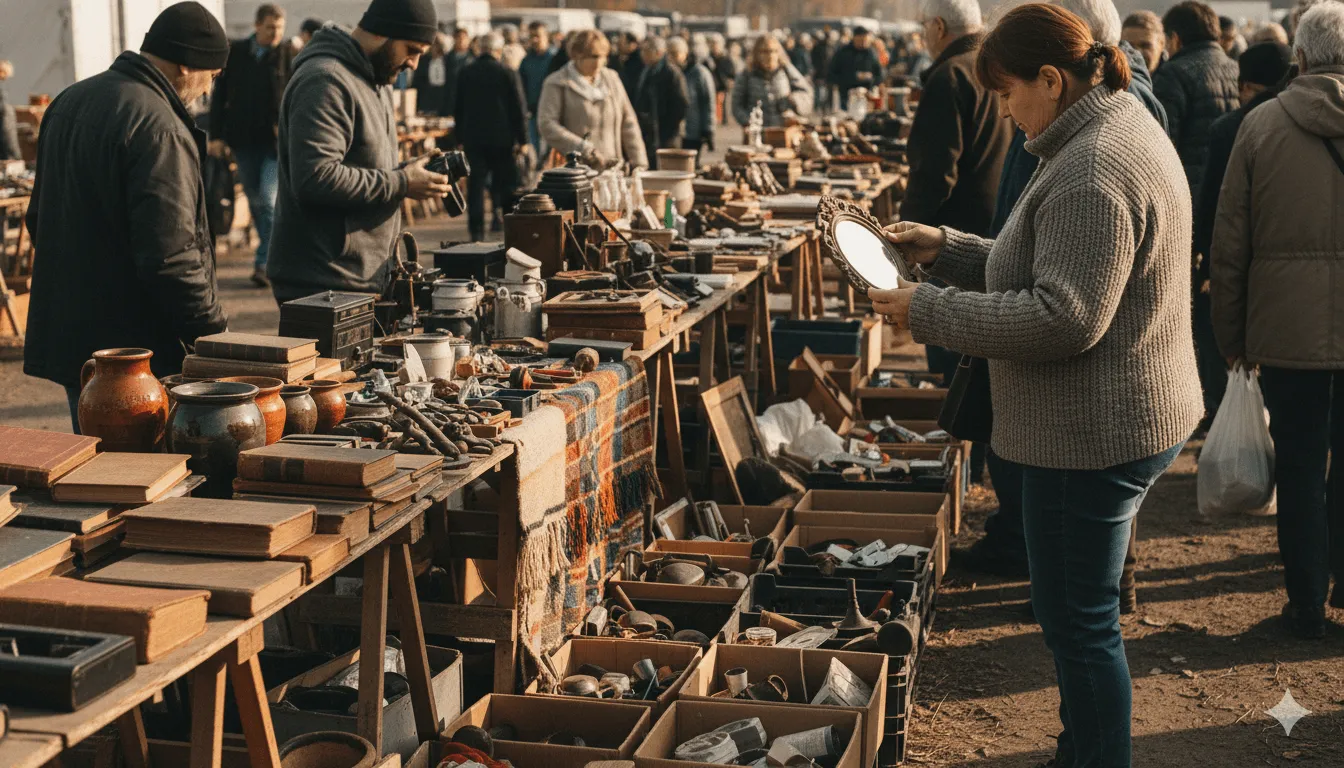 Kræmmermarked i Vandel - Antik, samler- og kræmmermarked